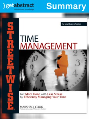 cover image of Streetwise Time Management (Summary)